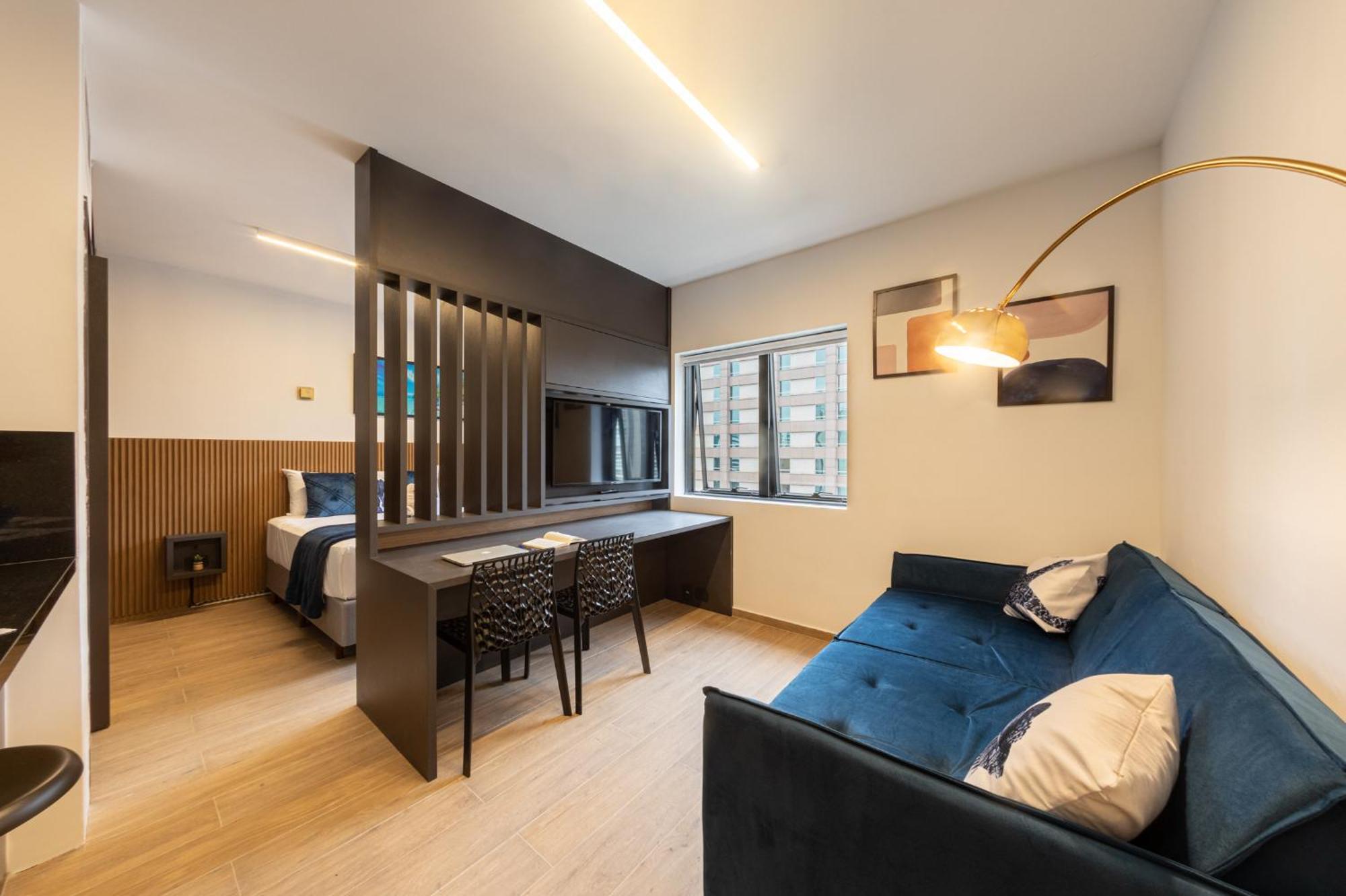 Apartment Easy Star - Flat Gracioso Ao Lado Da Berrini - Pa01h *