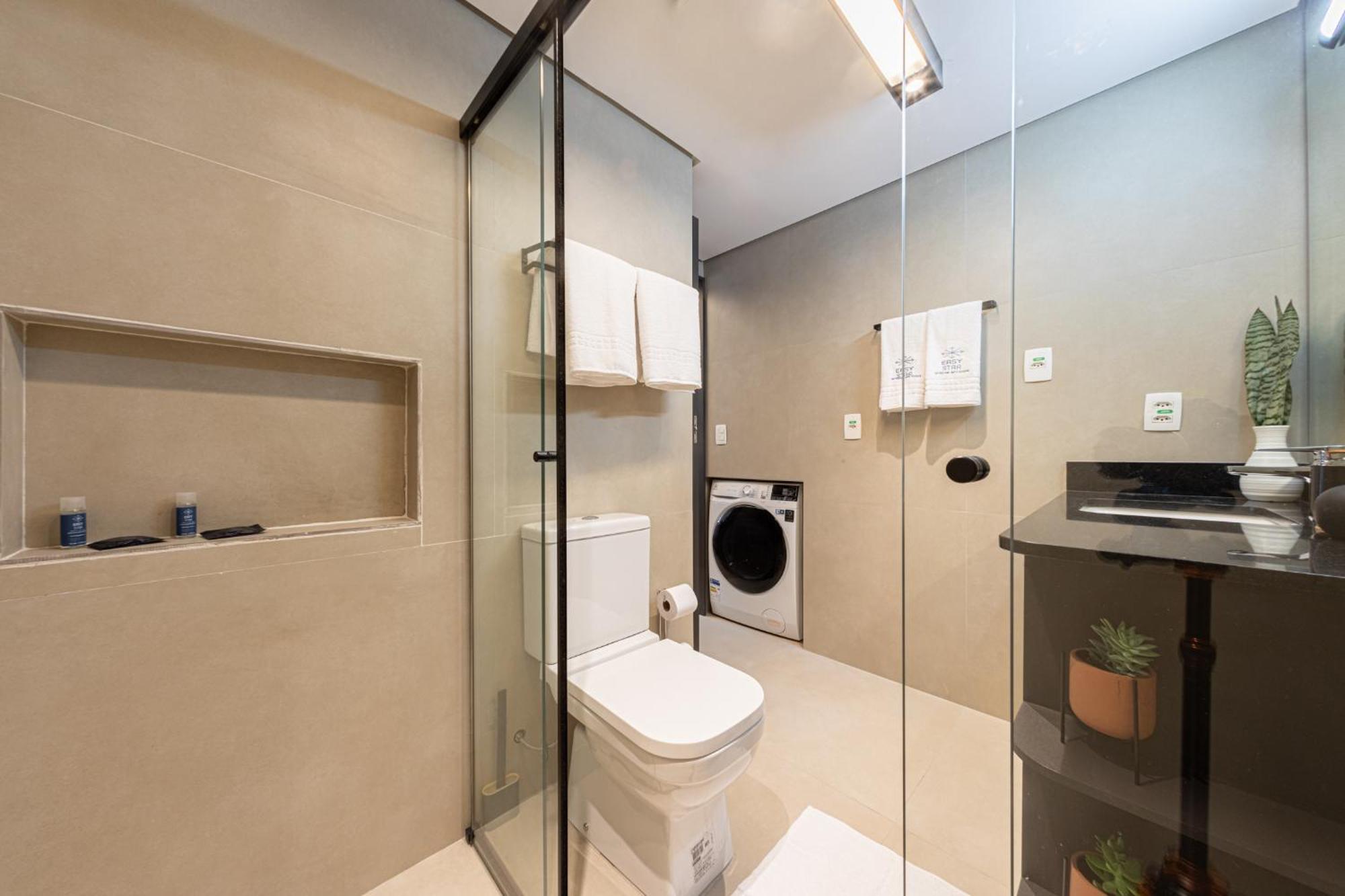 Apartamento Easy Star - Flat Gracioso Ao Lado Da Berrini - Pa01h